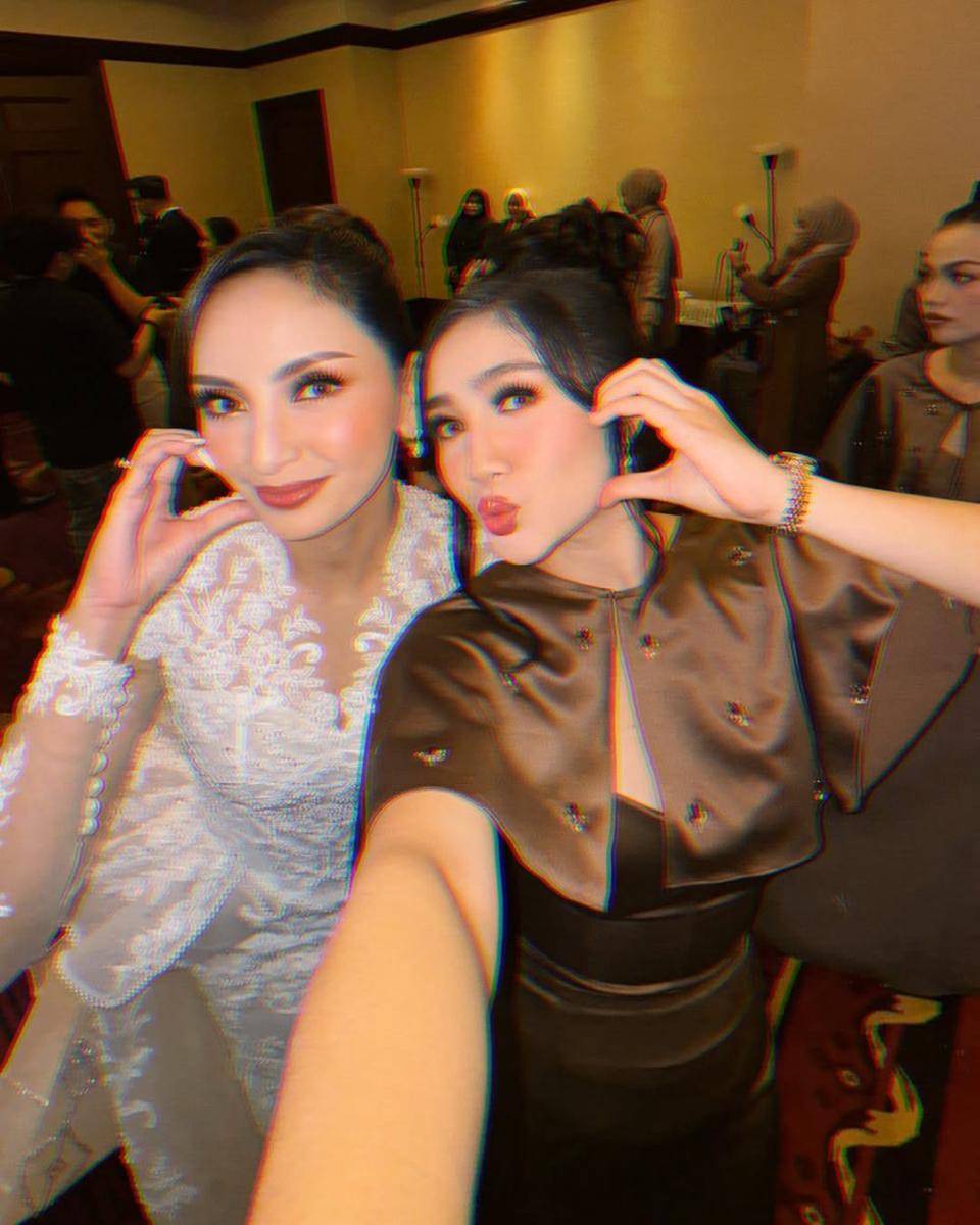 potret Febby Rastanty jadi bridesmaid Valerie Tifanka (instagram.com/febbyrastanty)