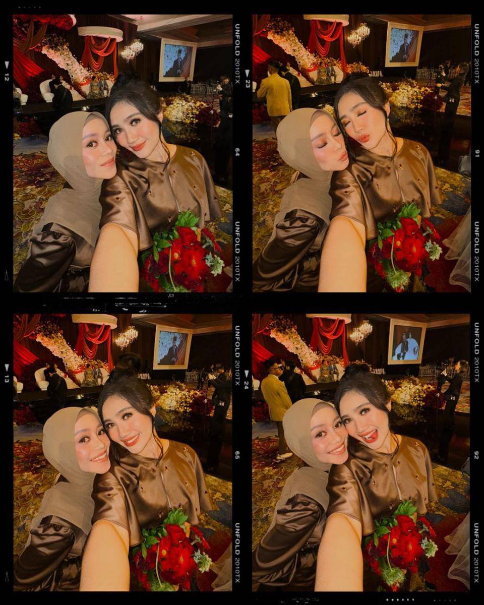 potret Febby Rastanty jadi bridesmaid Valerie Tifanka (instagram.com/febbyrastanty)
