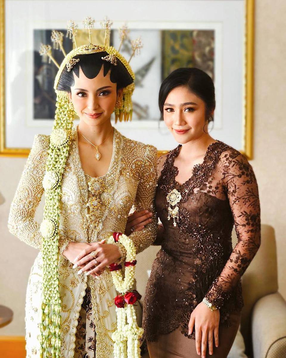 potret Febby Rastanty jadi bridesmaid Valerie Tifanka (instagram.com/febbyrastanty)