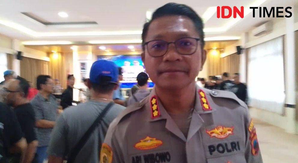 Kapolresta Banyumas Kombes Pol Ari Wibowo kembali minta dukungan masyarakat tentang Pencegahan, Pemberantasan Penyalahgunaan dan Peredaran Gelap Narkoba sebagai agenda nasional, Rabu (7/5/2025).(IDN Times/Cokie Sutrisno)