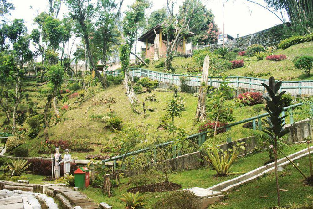 ruang terbuka hijau di Taman Alam Lumbini (instagram.com/tamanalamlumbini)