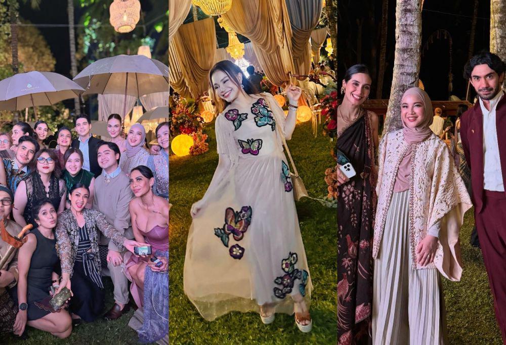 8 Gaya Tamu di Acara Dinner setelah Akad Nikah Luna Maya, Glamor Semua