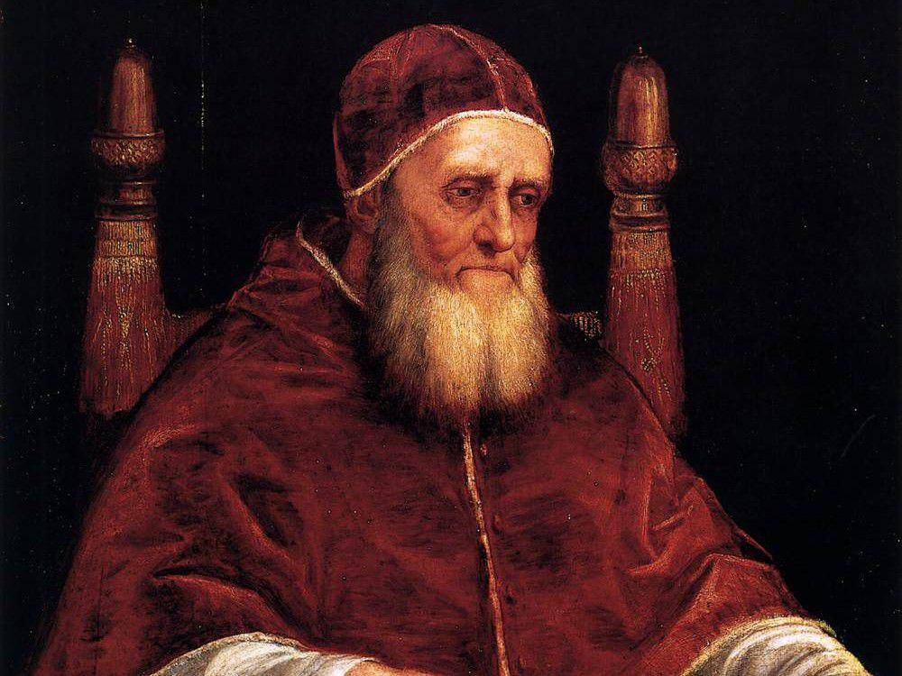 Paus Julius II. (Titian, Public domain, via Wikimedia Commons)