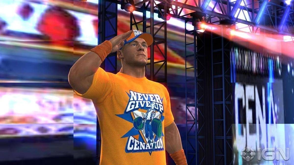 John Cena at Smackdown vs Raw 2011 Game