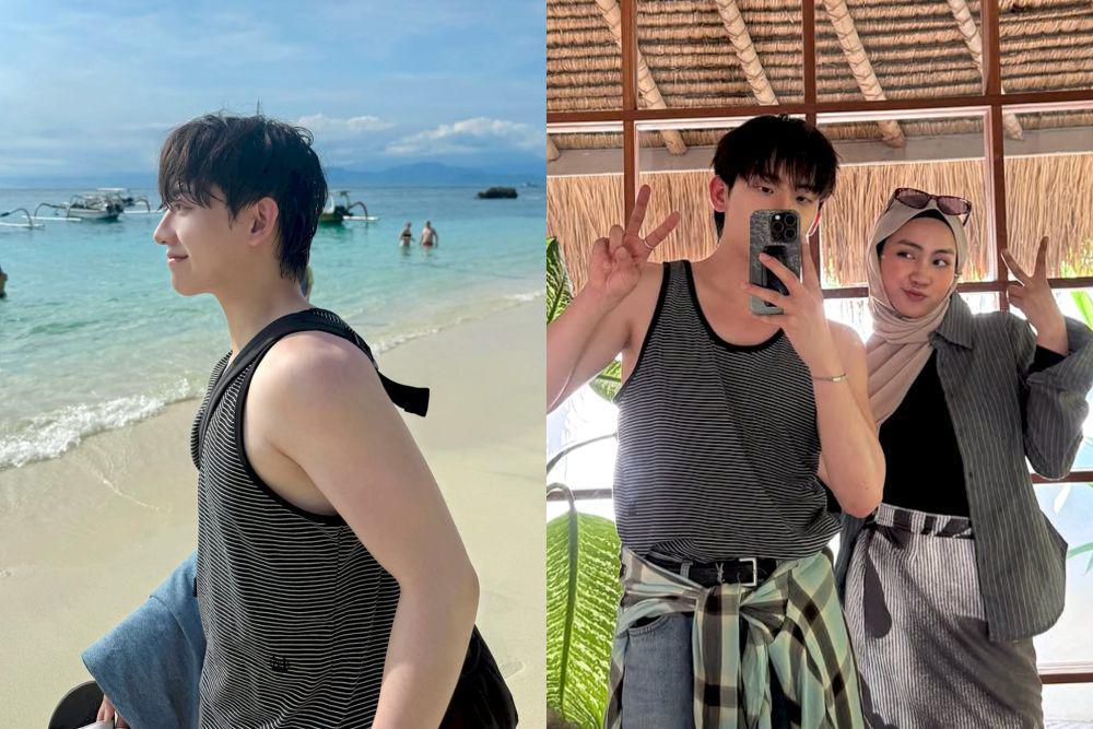 potret liburan Heo Sung Bum di Bali (instagram.com/horang.wave)