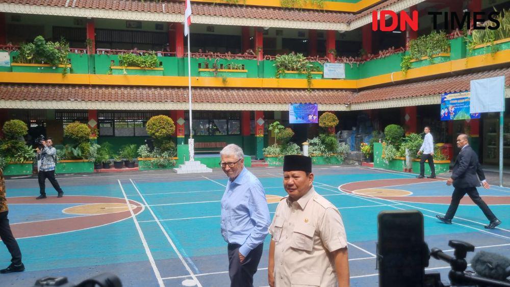 Prabowo Ajak Bill Gates Tinjau Program MBG di SDN Jati 03 Jaktim