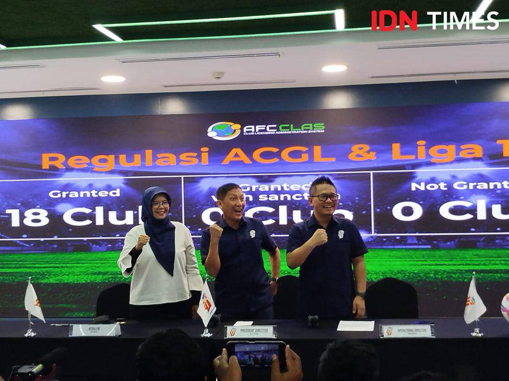 PT LIB umumkan hasil Club Licensing Style 2024/25. (IDN Times/Sandy Firdaus)