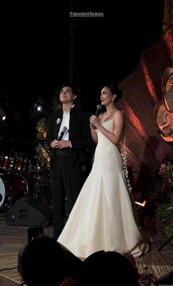 gaya Luna Maya di acara dinner usai akad nikah (instagram.com/hiantjen)