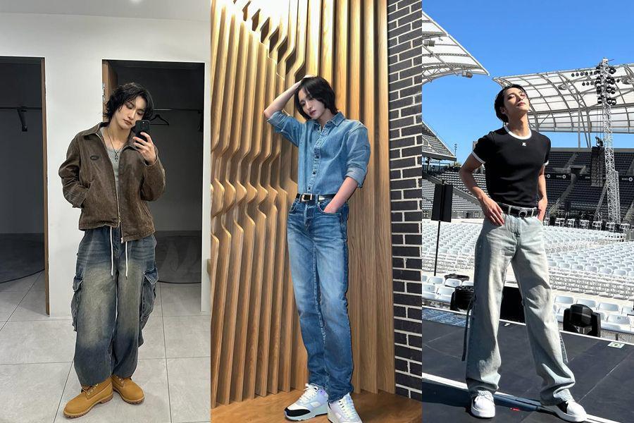 9 Mix and Match Celana Jeans ala Seonghwa ATEEZ, Cool Banget!