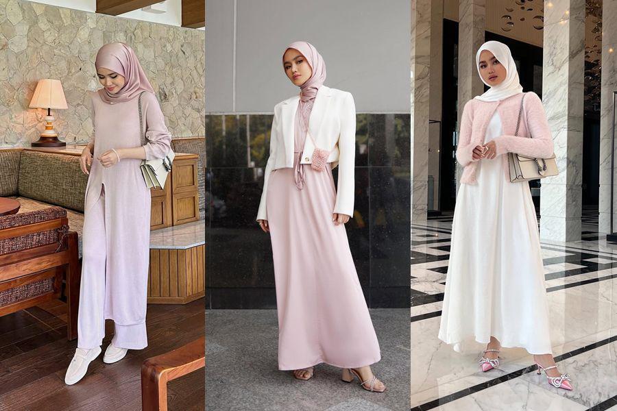 12 Ide Outfit Nuansa Pink ala Sashfir, Manis nan Memesona!