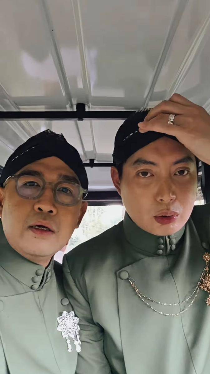 groomsmen pernikahan Luna Maya dan Maxime Bouttier (instagram.com/iwetramadhan)