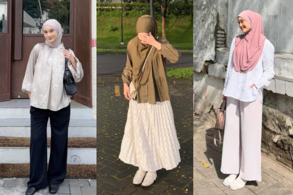7 Inspirasi Outfit Modest Casual untuk ke Kafe ala Ravira Naila, Kece!