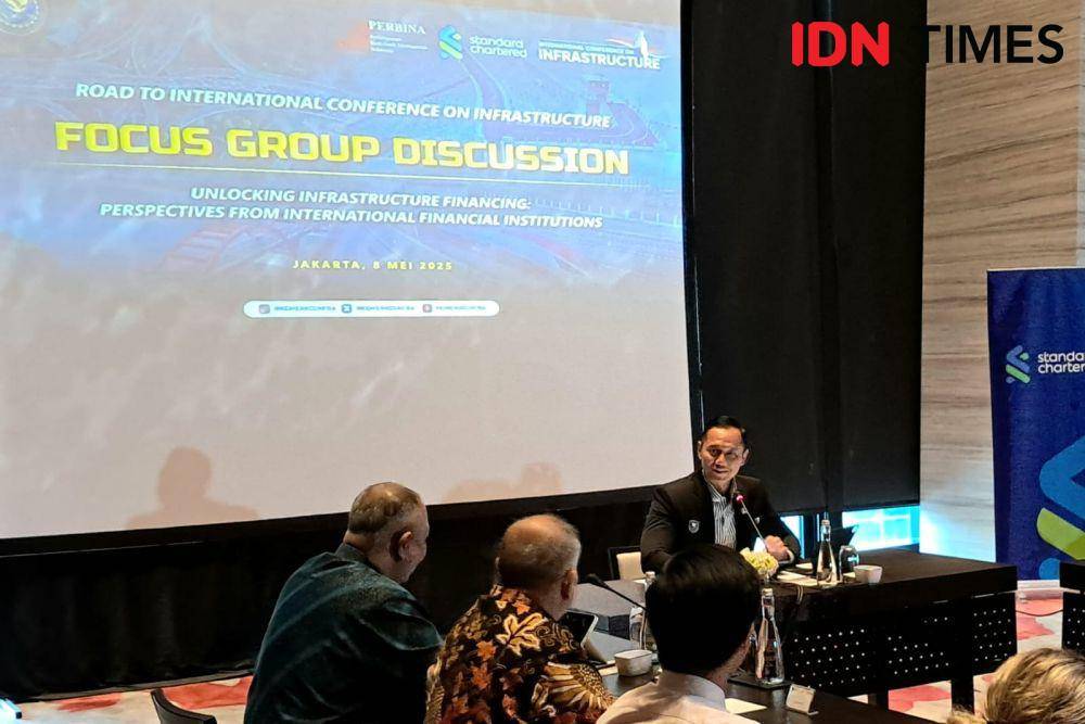 Menteri Koordinator Infrastruktur dan Pembangunan Kewilayahan (IPK), Agus Harimurti Yudhoyono. (IDN Times/Trio Hamdani)