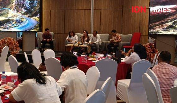 Suasana lokakarya konsultasi publik terkait GGP di NTT. (IDN Times /Putra F. D. Bali Mula)