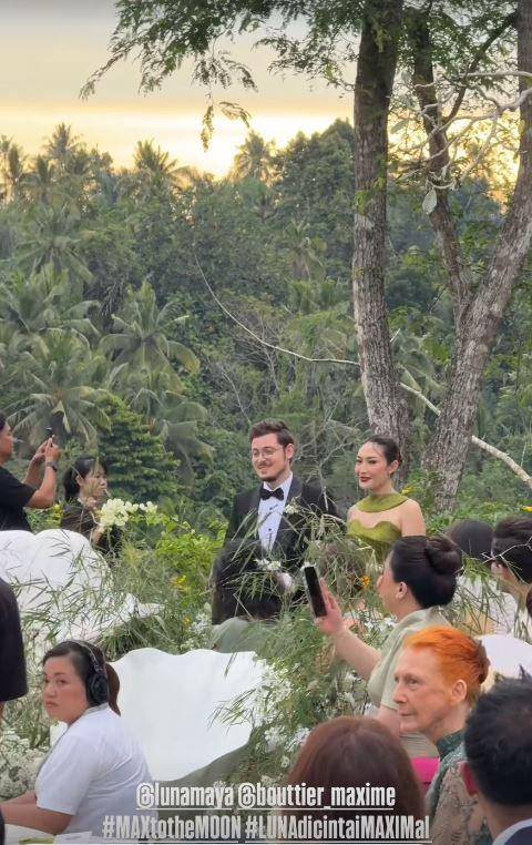 bridesmaid resepsi Luna Maya (Instagram.com/mrsayudewi)