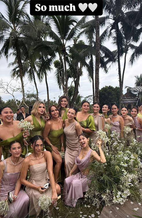 bridesmaid resepsi Luna Maya (Instagram.com/mrsayudewi)