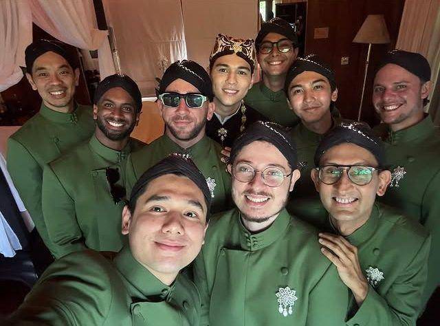 groomsmen pernikahan Luna Maya dan Maxime Bouttier (instagram.com/raynwijaya26)