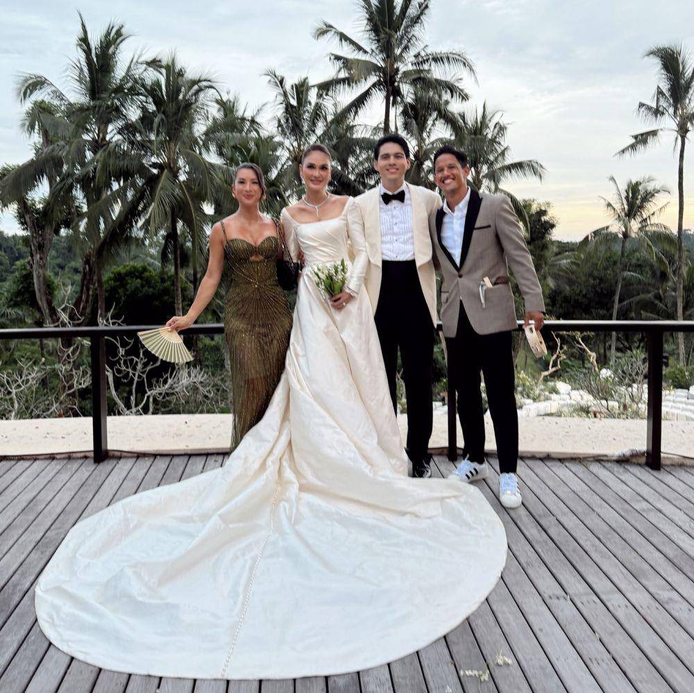 artis di resepsi Luna Maya (instagram.com/jenniferbachdim)