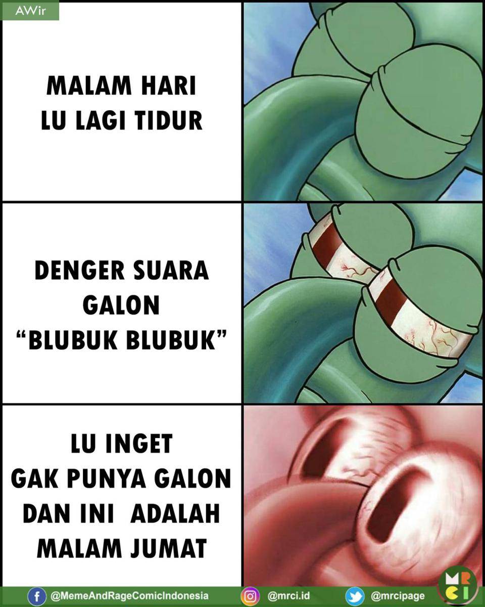 Meme kocak hal-hal yang bikin panik (facebook.com/Meme dan Rage Comic Indonesia)