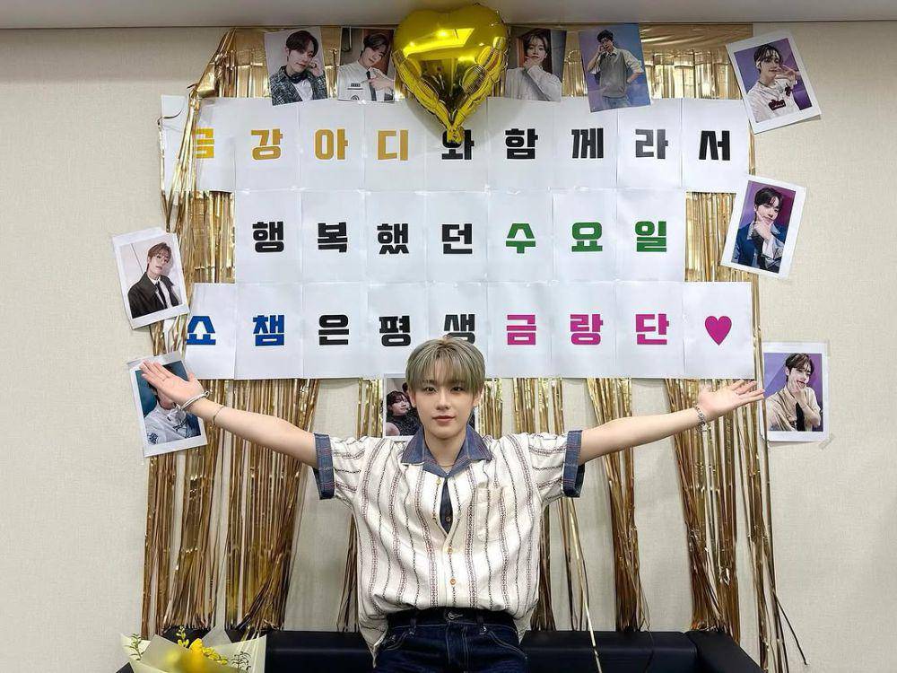 perpisahan Keum sebagai MC Show Champion (instagram.com/show champion)