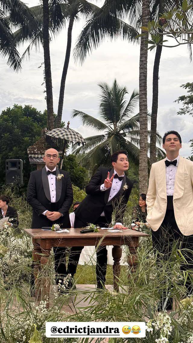 artis di resepsi Luna Maya (instagram.com/edrictjandra)