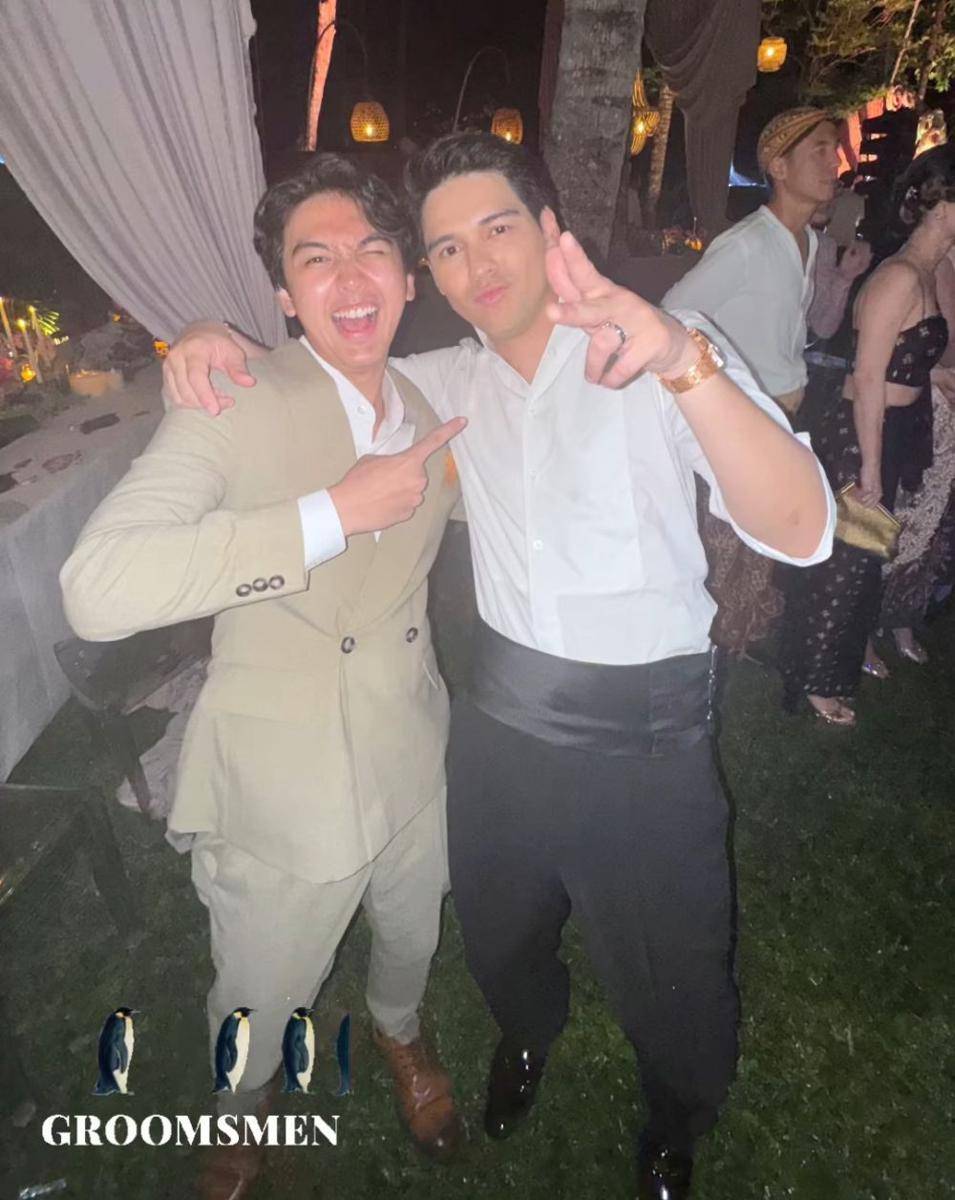 groomsmen pernikahan Luna Maya dan Maxime Bouttier (instagram.com/ariirhamm)