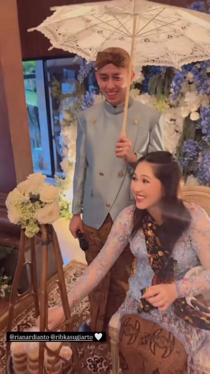 syukuran 7 bulan kehamilan Ribka Sugiarto (instagram.com/ribkasugiarto)