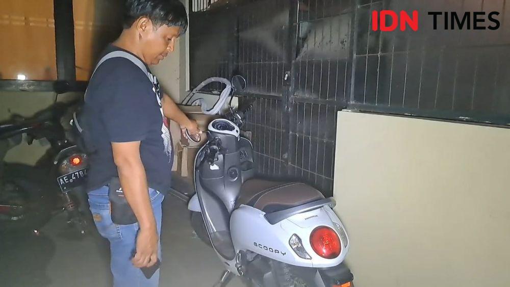 Motor korban dijual pelaku kepada seorang penadah di Madiun seharga Rp6 juta. IDN Times/ Riyanto.