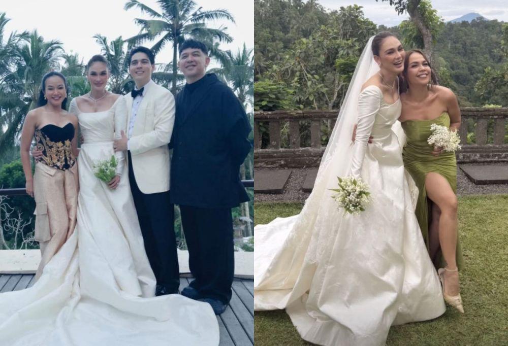 7 Gaya Luna Maya saat Resepsi Nikah, Klasik ala Princess