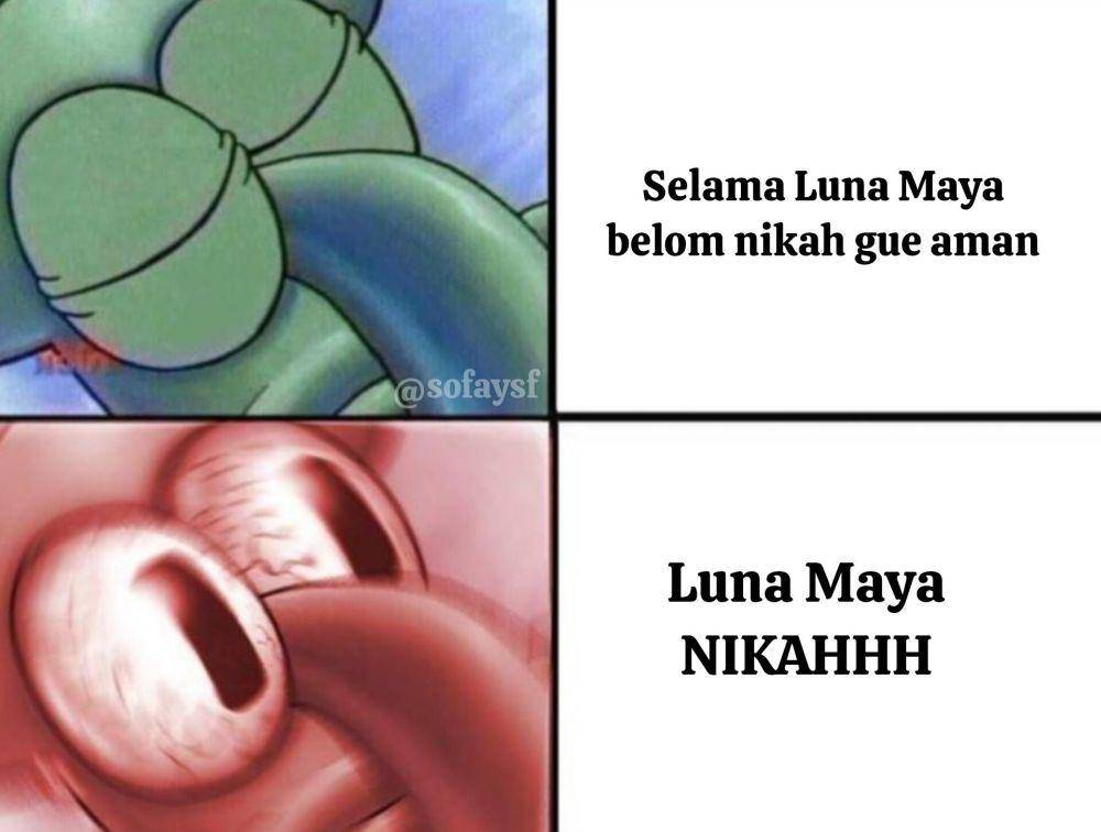 Meme kocak hal-hal yang bikin panik (x.com/sofaysf)