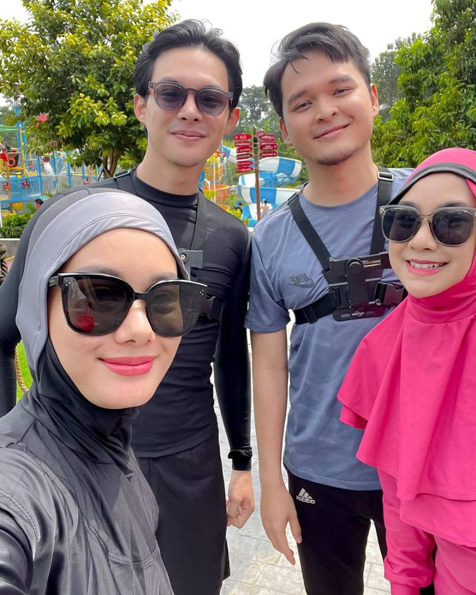 potret keluarga Anisa Rahma dan Dinda Hauw (instagram.com/anisarahma_12)