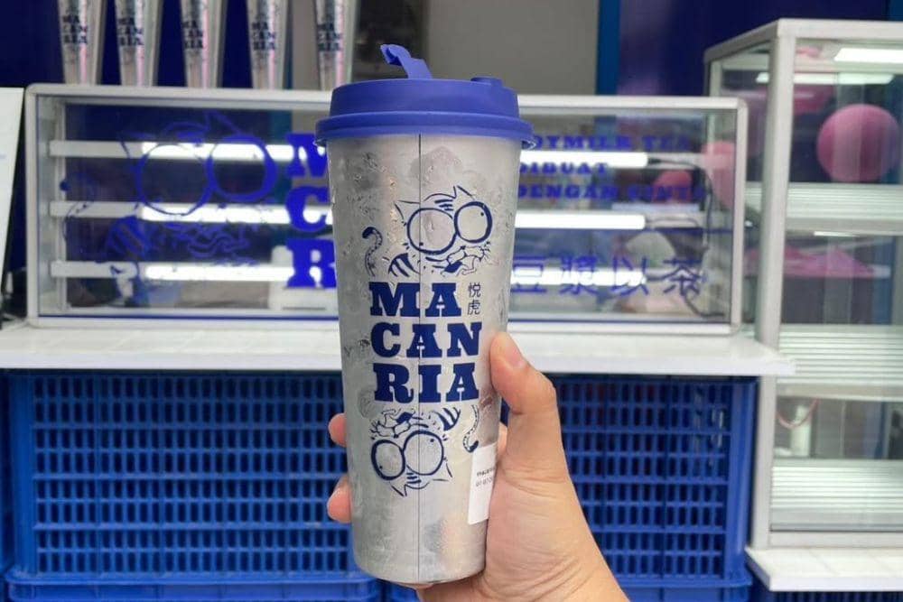 Potret menu Macanria 