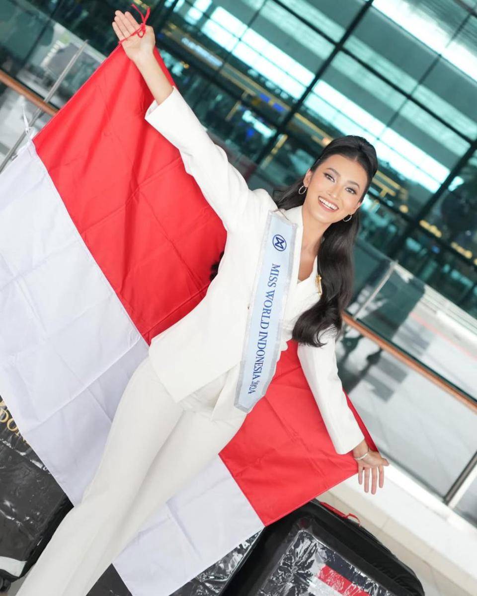 Potret Keberangkatan Monica Kezia ke Ajang Miss World 2025 di India (Instagram.com/monica.kezia)