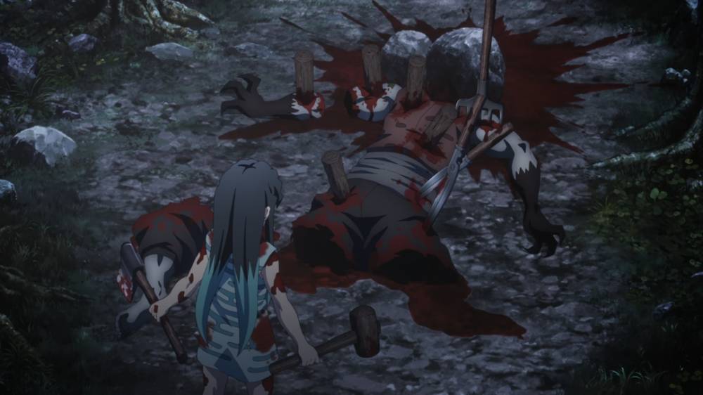 Muichiro membunuh iblis. (dok. ufotable/Demon Slayer: Kimetsu no Yaiba)