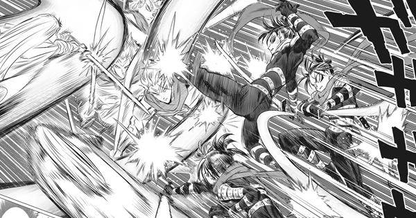 Empty Void diserang Sonic dan Flashy - One Punch Man