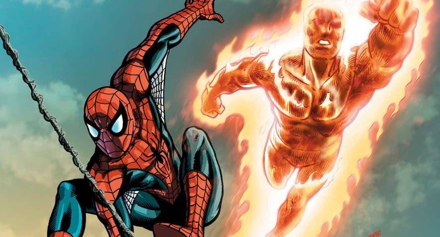 Spiderman & Human Torch