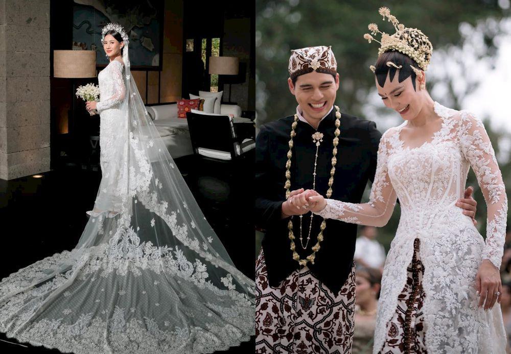 Curi Perhatian, 8 Inspirasi Kebaya Pernikahan Artis Sepanjang 2025