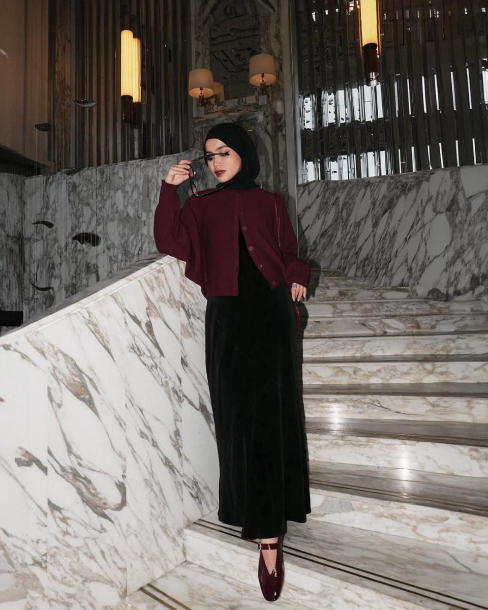 gaya casual pakai dress ala Sashfir (instagram.com/sashfir)