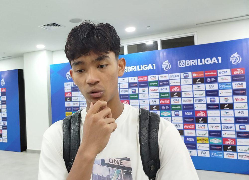 Punggawa Timnas U-17, Evandra Florasta. (IDN Times/Rizal Adhi Pratama)