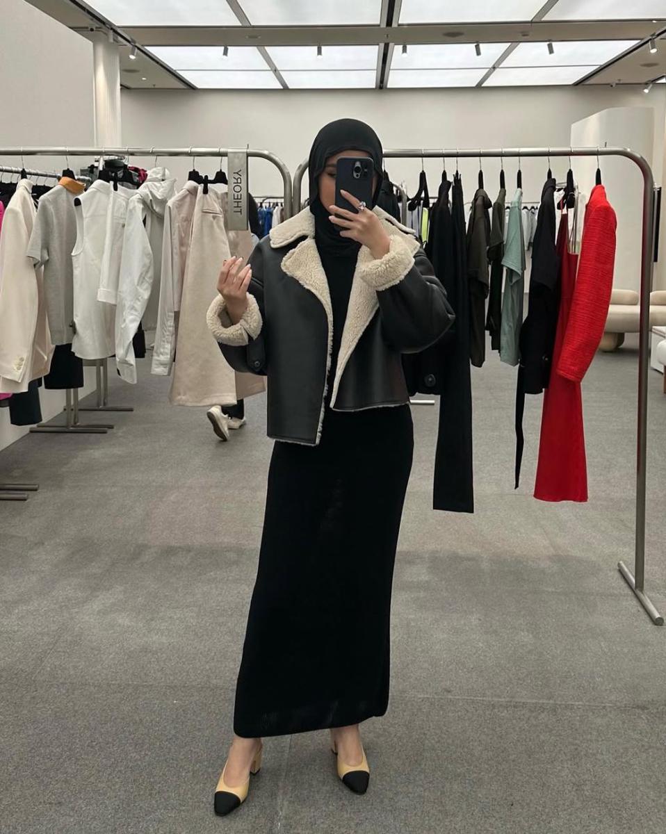 gaya casual pakai dress ala Sashfir (instagram.com/sashfir)