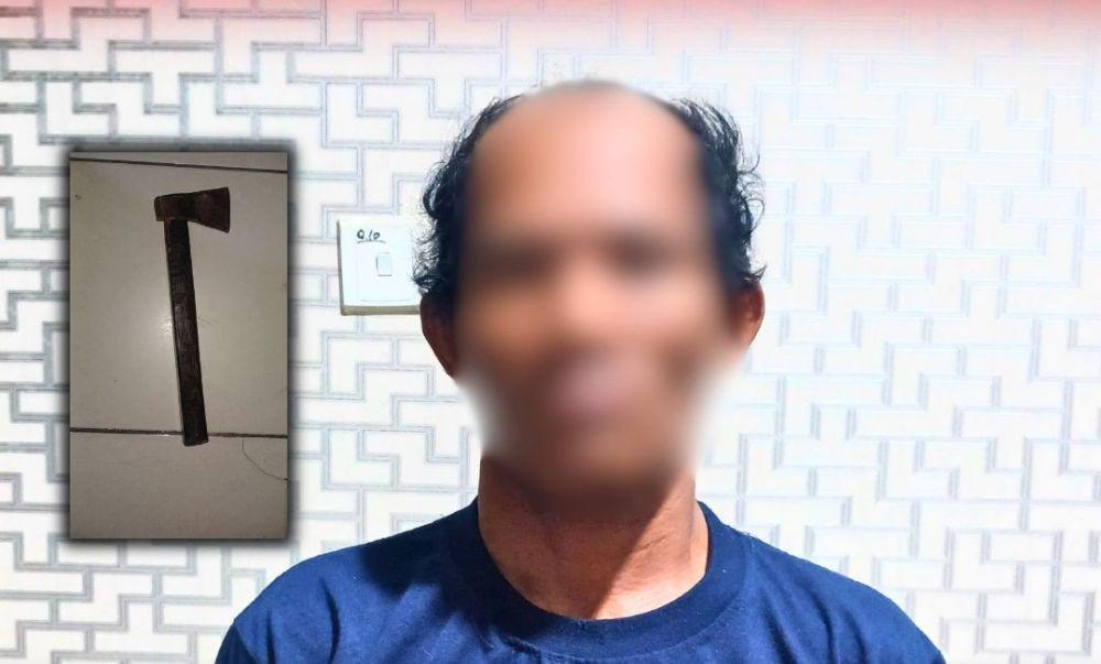 Ancam Pedagang dengan Kapak, Pria di Kukar Diringkus Polisi