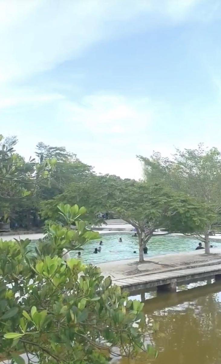 Wisata alam Tampi Air Mesu Bangka Tengah (dok pribadi/Cici Nasya Nita)