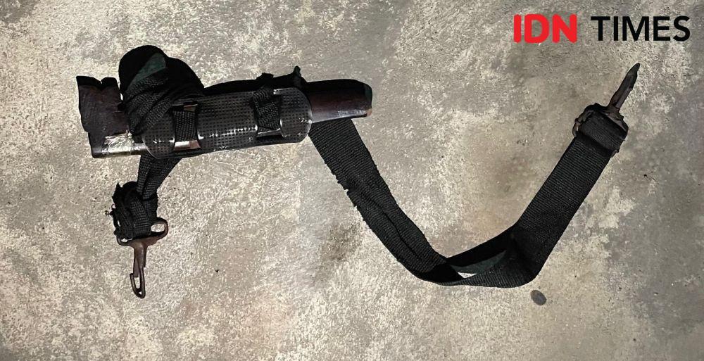 Polisi amankan barang bukti. (IDN Times/istimewa).