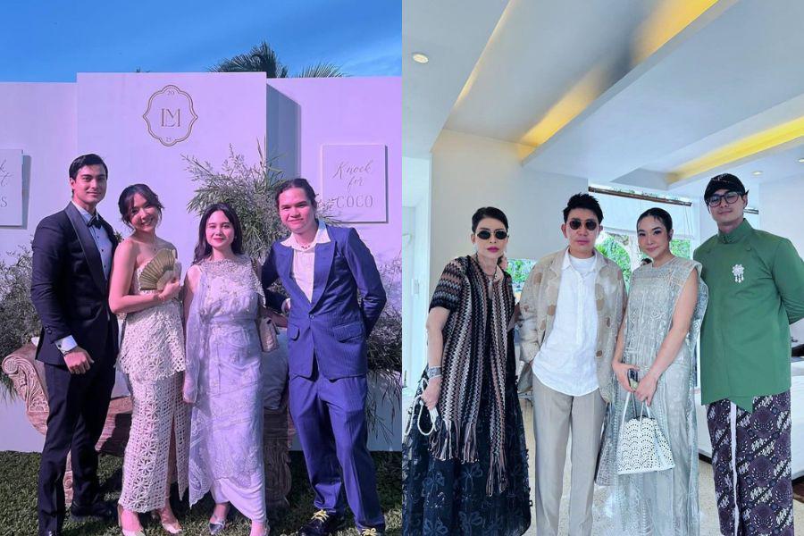 8 Gaya Gisel di Nikahan Luna Maya, Tampil Serasi dengan Cinta Brian