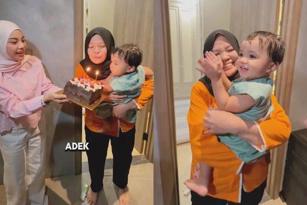 7 Potret Atta dan Aurel Kasih Kejutan Ultah untuk Pengasuh Azura