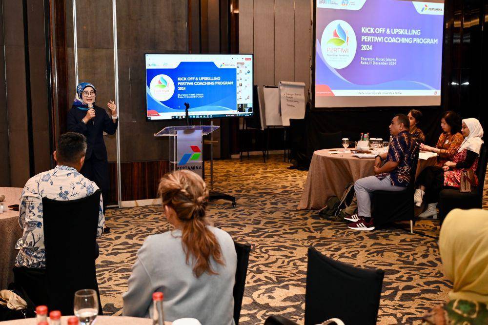 Direktur Keuangan Pertamina sekaligus Ketua PERTIWI Emma Sri Martini. (dok. Pertamina)