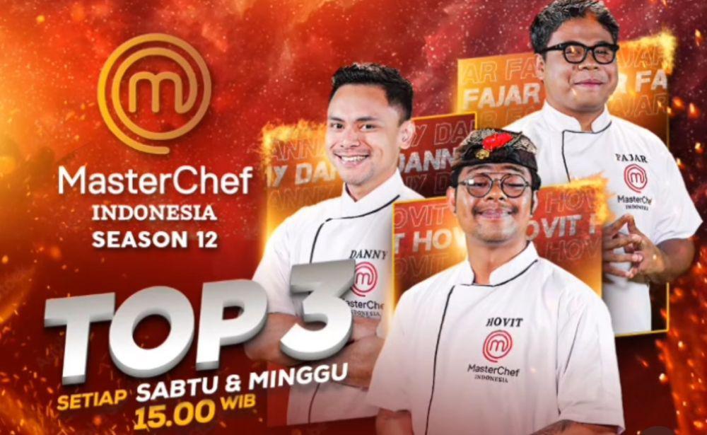 Biodata Top 3 MasterChef Indonesia S12