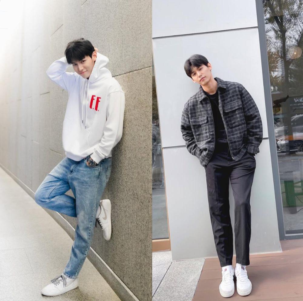 9 OOTD Sneakers Putih ala Ja Phachara, On Point!