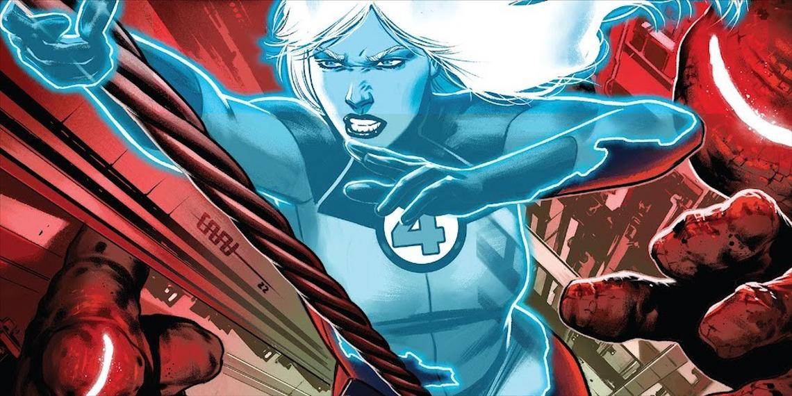 Invisible Woman Fantastic Four (Dok. Marvel Comics)