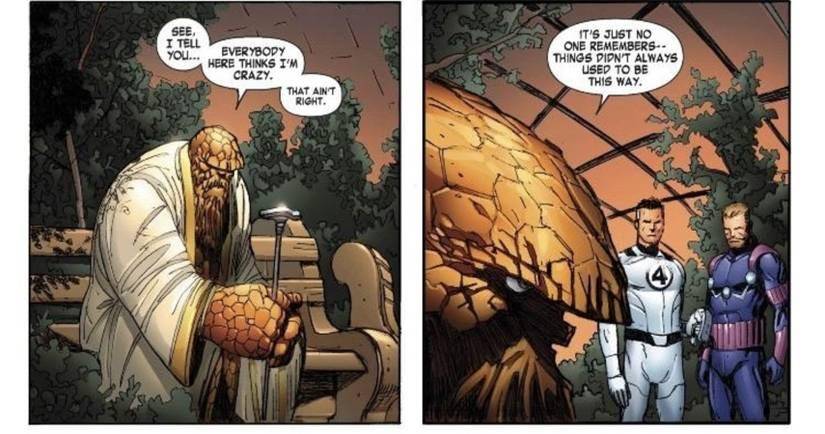 The Thing Fantastic Four (Dok. Marvel Comics)